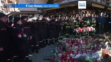 Autoridades suíças identificam as 40 vítimas do incêndio num bar nos Alpes suíços no Ano Novo