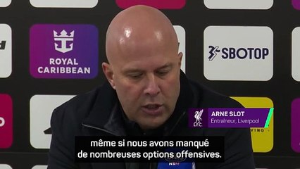 Slot : "Ma philosophie du football n'a pas changé"