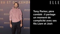 Tony Parker, père comblé : il partage un moment de complicité avec ses fils Liam et Josh