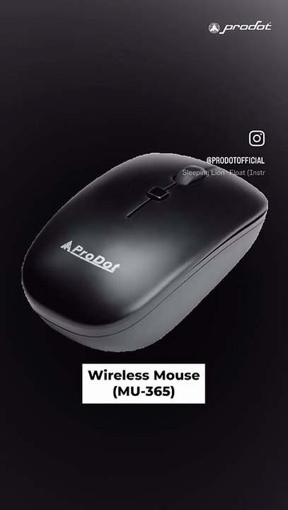 Ergonomic Made in India Wireless Mouse | Prodot Brand
