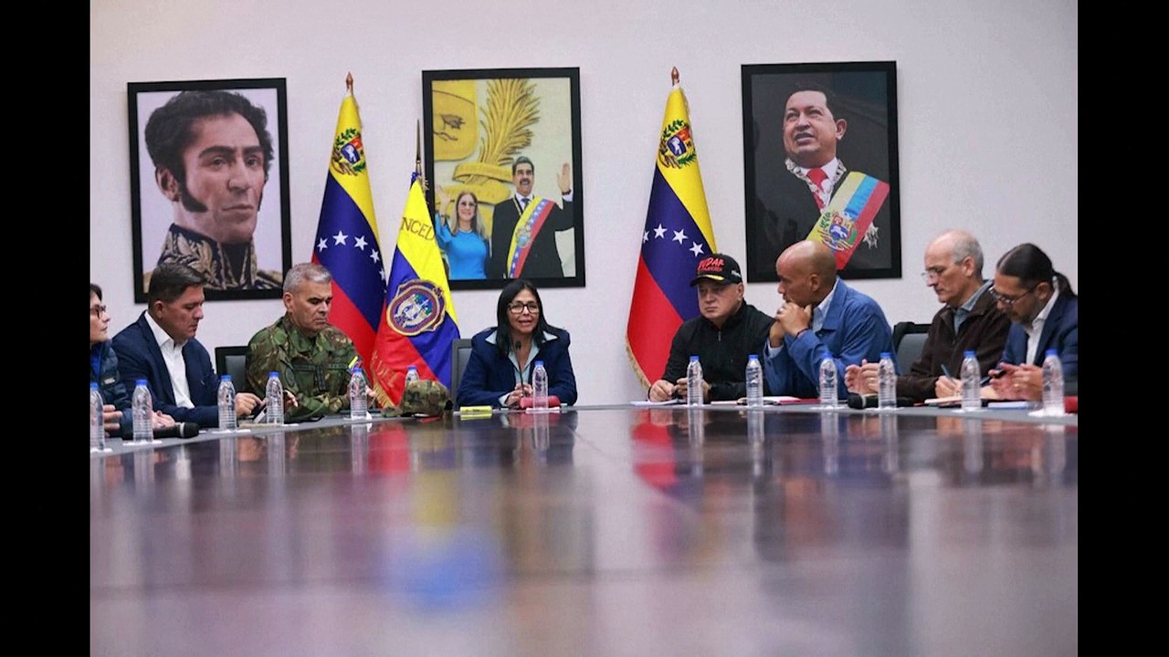 Delcy Rodriguez y una "invitación" a EE.UU.