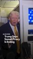 Trump Says Somali Piracy Is Ending
