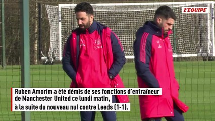 Ruben Amorim n'est plus l'entraîneur de Manchester United - Foot - Premier League