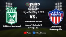 NACIONAL VS. JUNIOR : narración EN VIVO del partido por la fecha 12 de la Liga BetPlay | Pulzo