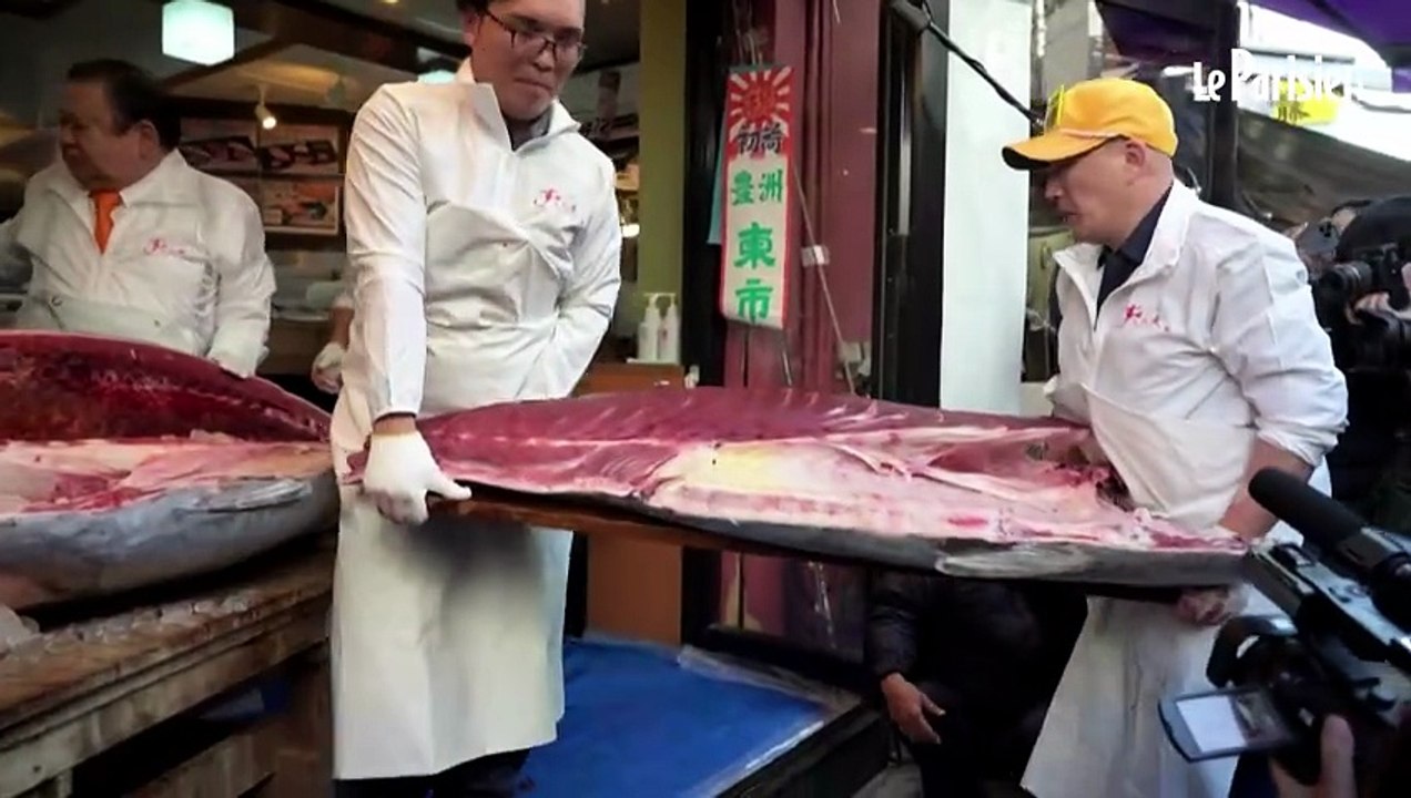 Le « roi du thon » paie un poisson 2,8 millions d’euros lors d’une vente aux enchères à Tokyo