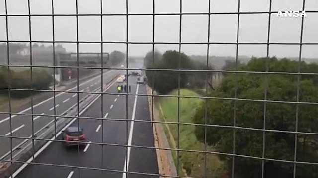 Assalto a un portavalori sulla A14, tratto chiuso nel Chietino