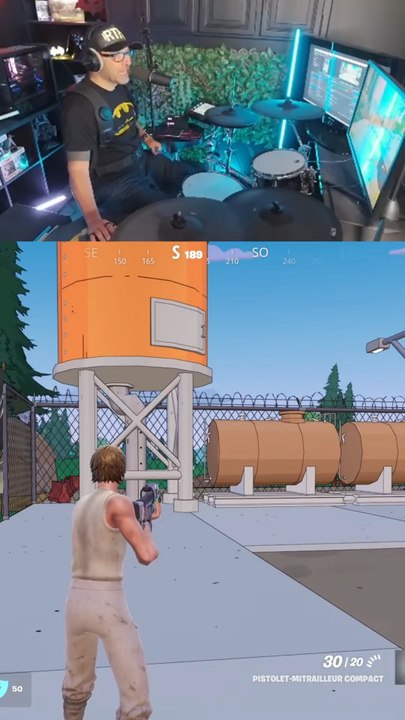 Voilà comment jouer à Fortnite, sans Batterie. #Gaming #Batterie #Fortnite #Gameplay.