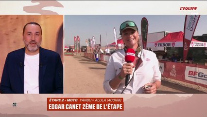 Daniel Sanders s'impose devant Edgar Canet lors de la 2e étape - Dakar - Motos