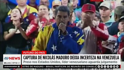 Futuro da Venezuela é incerto após prisão de Nicolás Maduro