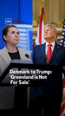 Denmark to Trump: ‘Greenland is Not For Sale’