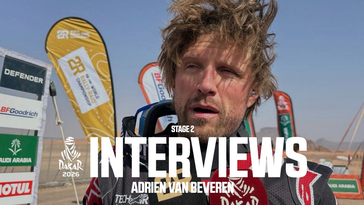 Dakar 2026 - Stage 2 - Interview: ADRIEN VAN BEVEREN