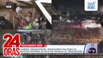 Quirino Grandstand, inihahanda na para sa bagong sistema sa pila ng pahalik at Traslacion | 24 Oras