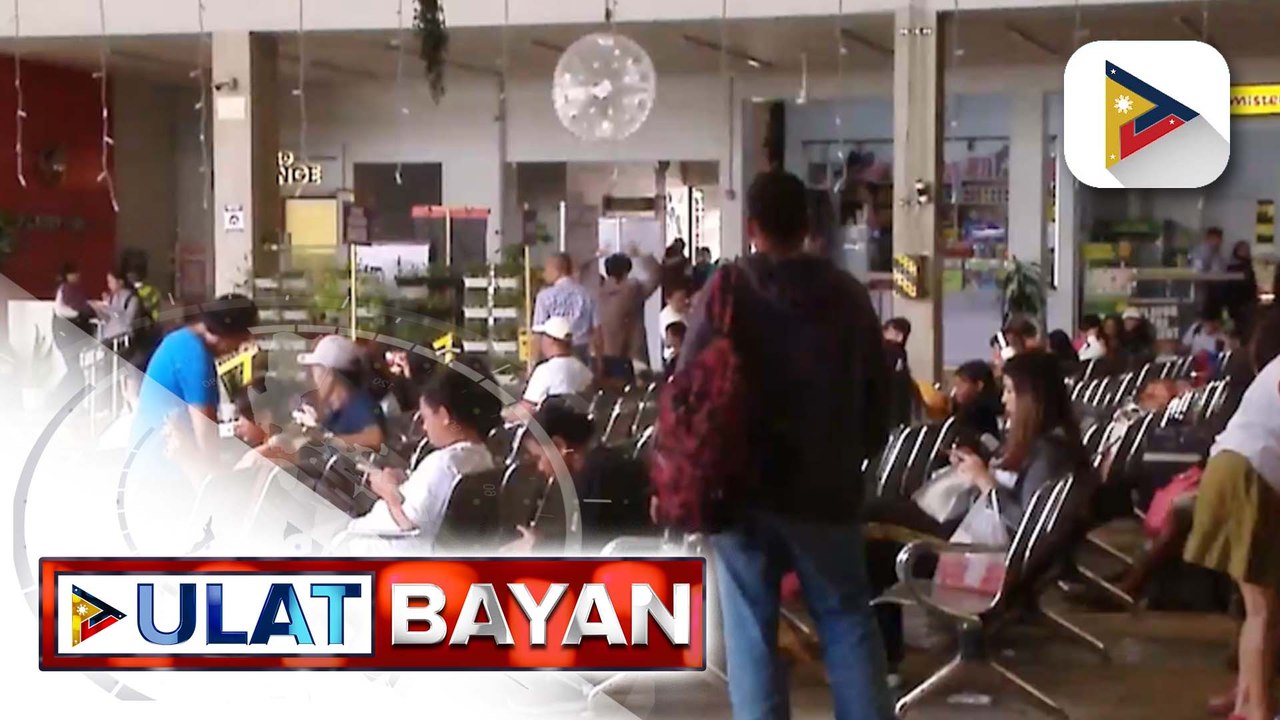 Karamihan sa mga nagbakasyon nitong holiday season, balik-eskwela at balik-trabaho na | ulat ni Gab Villegas