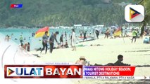 Domestic tourism, tumaas nitong holiday season, ayon sa DOT; Boracay, nangunang destinasyon ng mga lokal na turista