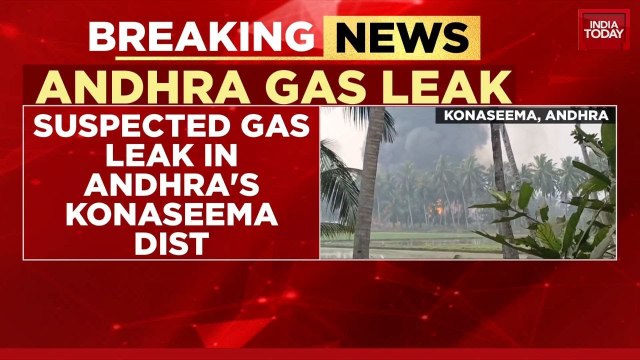 Suspected ONGC Gas Leak Triggers Panic in Andhra’s Konaseema; Villagers Evacuated