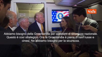 Trump: Abbiamo bisogno della Groenlandia per la sicurezza nazionale