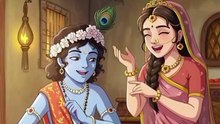 Radha Krishna Divine Love Story 💜 | Prem Jo Kabhi Khatm Nahi Hota | Eternal Love & Bhakti