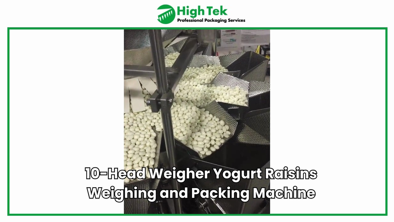 Hightek- 10-Head Weigher Yogurt Raisins