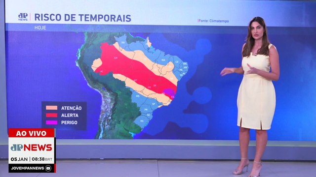 Previsão do Tempo: Minas Gerais tem alerta para chuvas fortes nesta segunda (05)