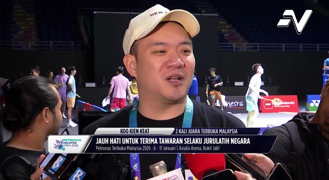 Koo Kien Keat jauh hati untuk terima tawaran selaku jurulatih negara