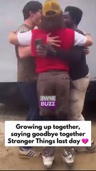 Emotions ran high as Millie Bobby Brown, Noah Schnapp and the Stranger Things cast wrapped the final shoot of Season 5