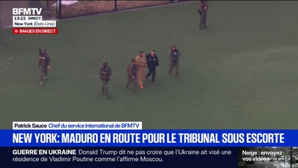 Capture de Nicolas Maduro: le président vénézuélien transféré en hélicoptère