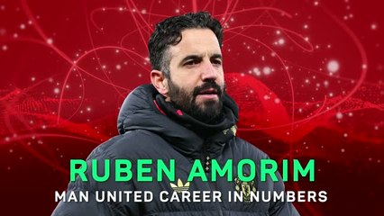 Ruben Amorim – Manchester United Career in Numbers