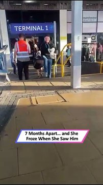 Girl Freezes in Shock When Her Dad Comes Home After Months Away|| Heartsome 💖