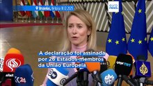 UE apela ao respeito pelo direito internacional com Trump a manter-se vago sobre plano de transição para a Venezuela