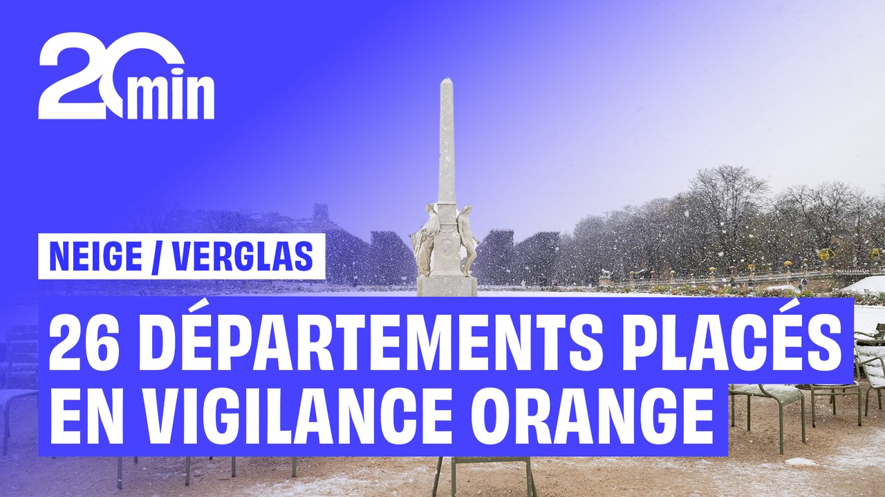 Neige et verglas : Bretagne, Normandie, région parisienne… 26 départements en alerte orange ce lundi