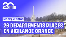 Neige et verglas : Bretagne, Normandie, région parisienne… 26 départements en alerte orange ce lundi
