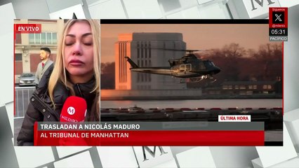Trasladan a Nicolás Maduro y Cilia Flores a tribunal de Nueva York