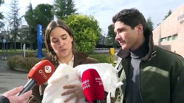 Pablo Castellano y María Pombo comparten su primera mañana siendo familia numerosa