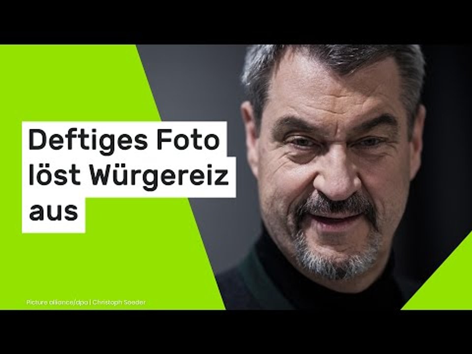 Markus Söder bei Instagram: 'Schon beim Anblick wird einem übel...' Deftiges Foto löst Würgereiz aus