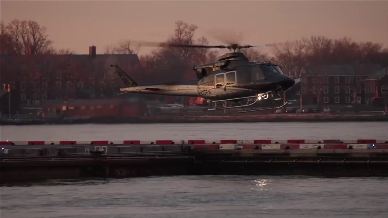 La imagen que está dando la vuelta al mundo: Maduro, trasladado en helicóptero a Nueva York para enfrentar cargos de drogas