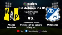 🔴 EN VIVO: Alianza Petrolera Vs Millonarios  | Fútbol profesional colombiano | Pulzo