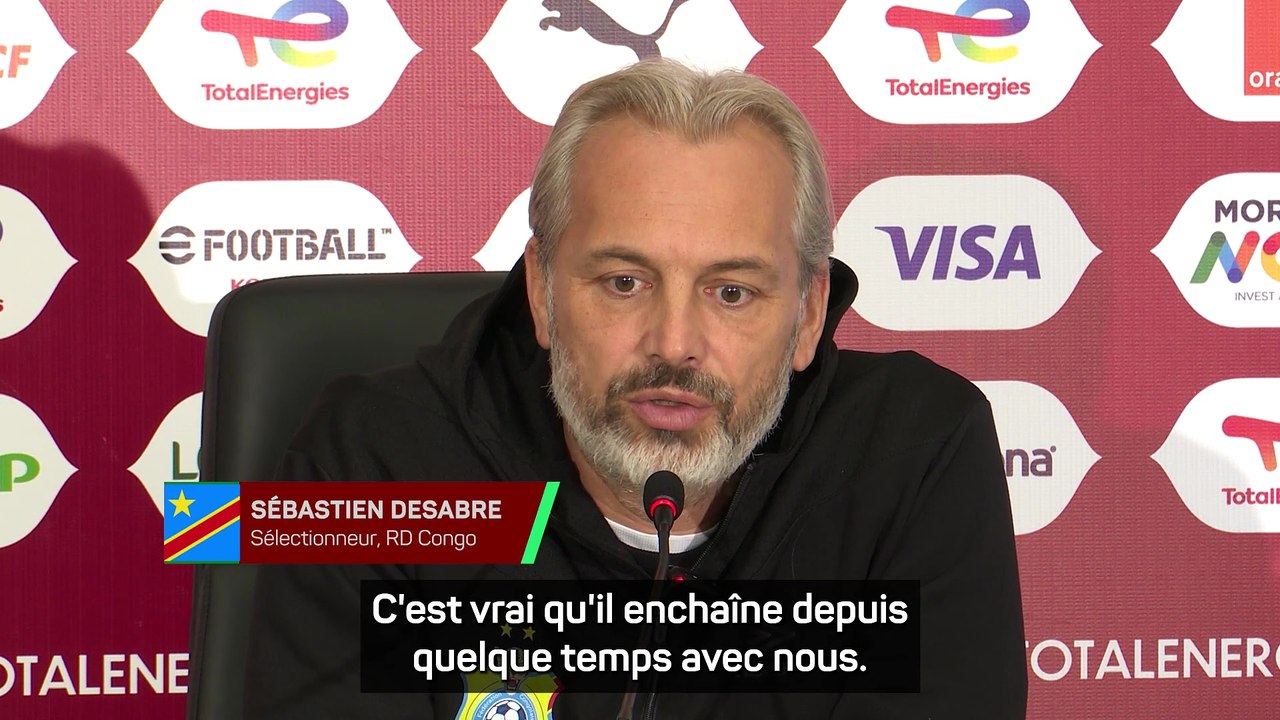 Desabre : "Sadiki a beaucoup d'humilité"