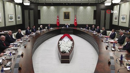 Cumhurbaşkanlığı Kabinesi, Cumhurbaşkanı Recep Tayyip Erdoğan başkanlığında toplandı