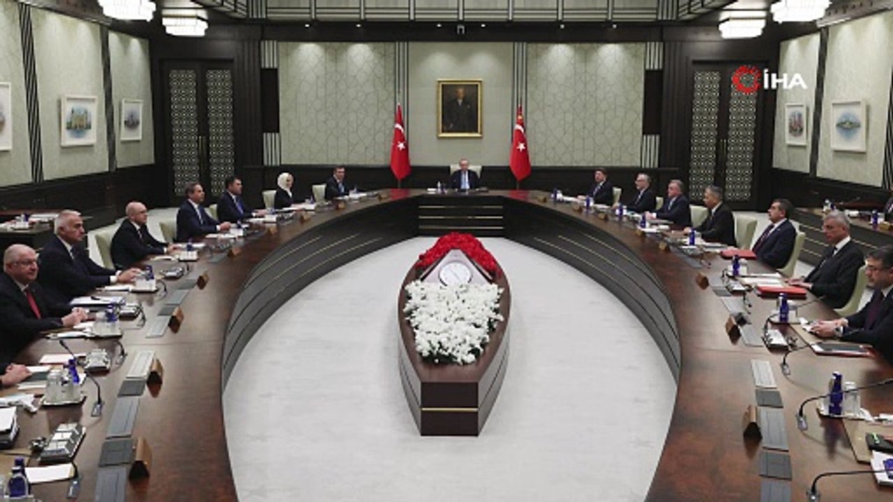 Cumhurbaşkanlığı Kabinesi, Cumhurbaşkanı Recep Tayyip Erdoğan başkanlığında toplandı