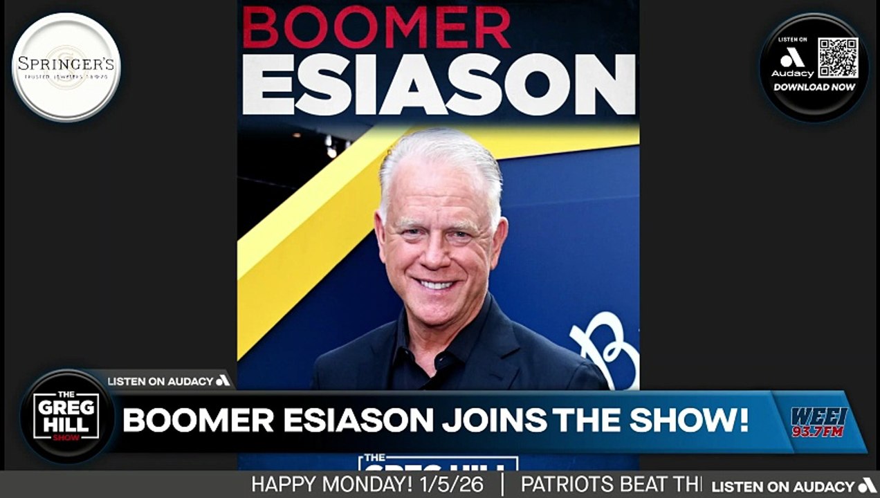 NFL legend Boomer Esiason joins! The Greg Hill Show!