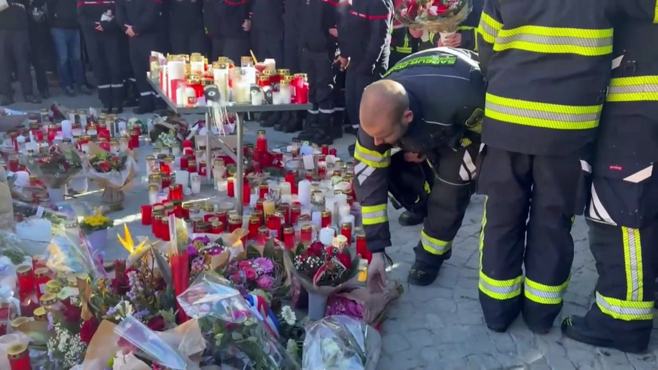 Crans Montana rinde gran homenaje a víctimas del incendio en medio del dolor y el trauma
