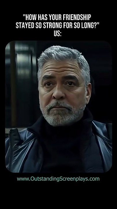 George Clooney and Brad Pitt in Wolfs