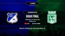 MILLONARIOS VS. NACIONAL: narración EN VIVO de la gran final de la Liga BetPlay | Pulzo