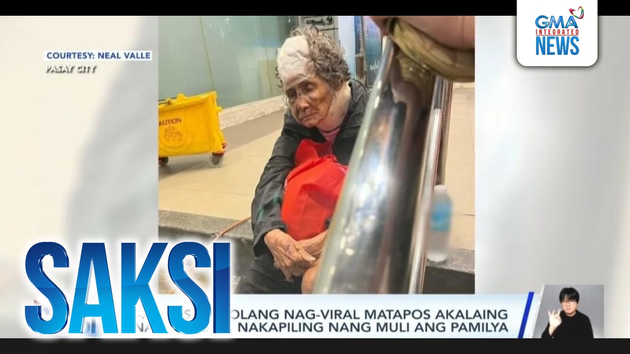 74-anyos na lolang nag-viral matapos akalaing pinalo sa ulo, nakapiling nang muli ang pamilya | Saksi