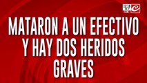 Infierno a tiros en San Martín: un policía muerto, otro agoniza y una villa convertida en zona de guerra
