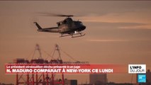 Maduro en route vers le tribunal de New York pour sa comparution