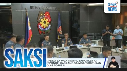 Traffic, pagdidisiplina sa mga traffic enforcer at mabilis na pagresponde, kabilang sa mga tututukan ni MMDA GM Nicolas Torre III | Saksi