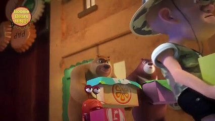 खाने पर कब्जा _ Bablu Dablu Shrunk Cartoon Story _ Bears Comedy Cartoon In Hindi _Boonie Bears Hindi