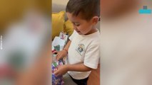 Boy's Joy Over Coca-cola Christmas Gift Melts Hearts
