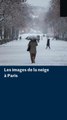 Les images de la neige à Paris